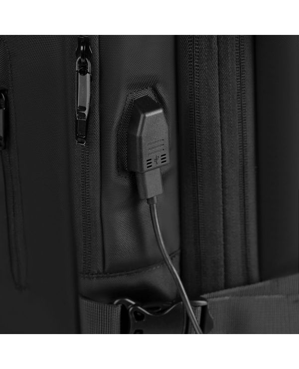 Mochila de Viagem Grande Expansível Expert Preta