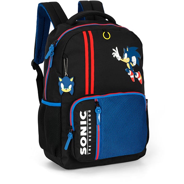 Mochila Escolar Sonic Luxcel