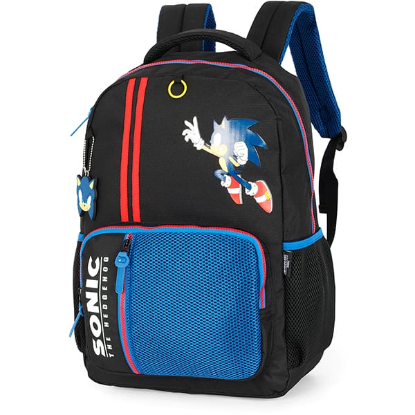 Mochila Escolar Sonic Luxcel