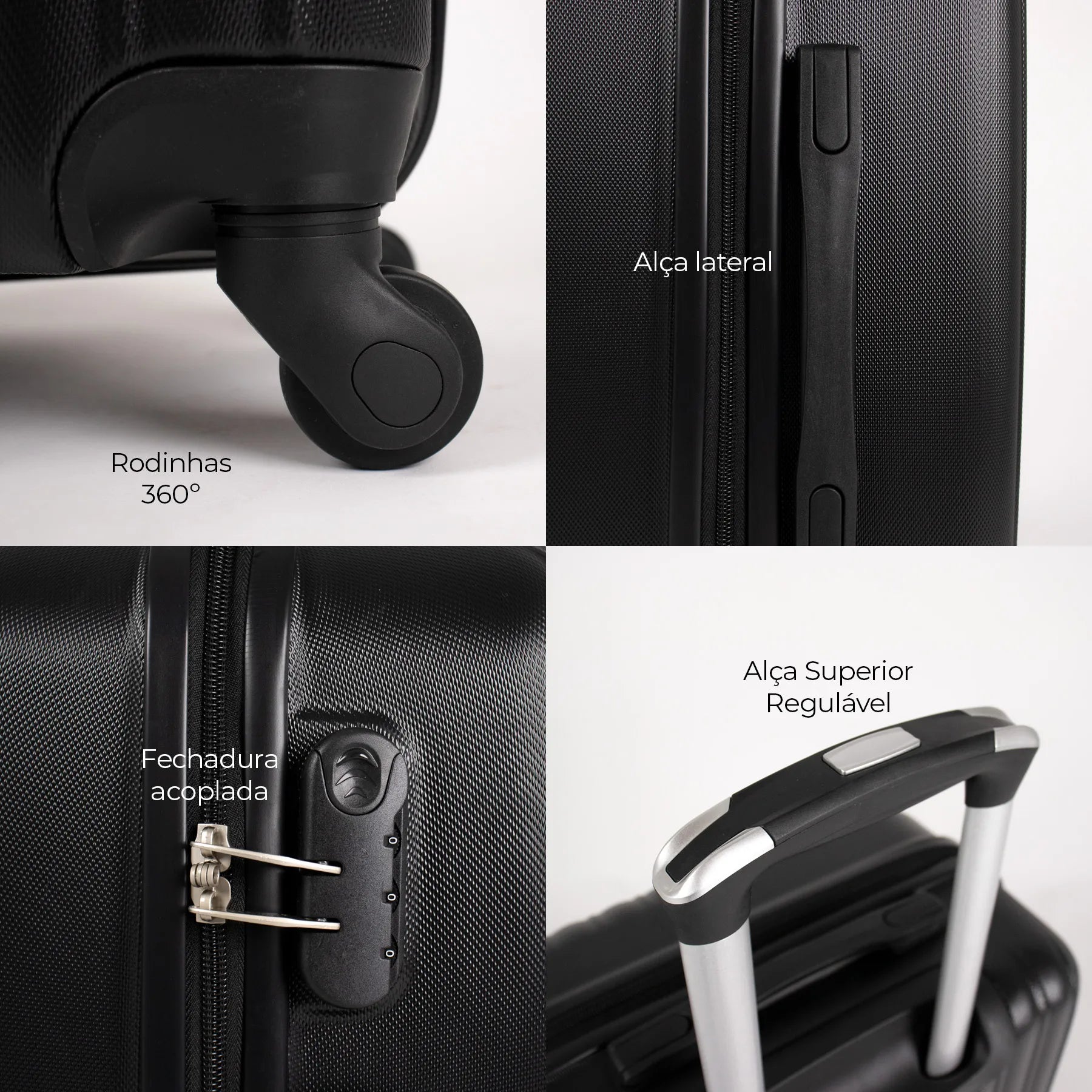 Conjunto de Malas P M G para Viagem Londres