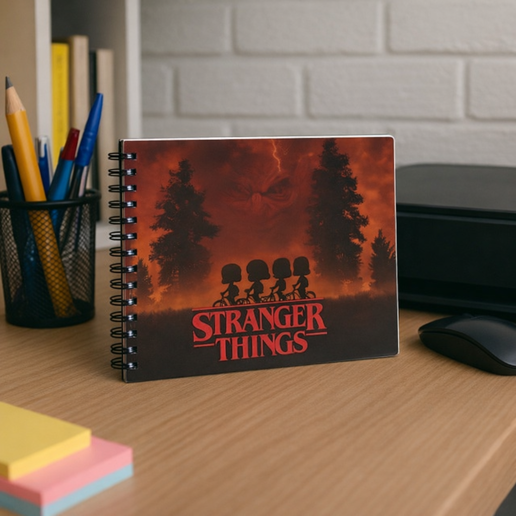 Caderno de Colorir Stranger Things