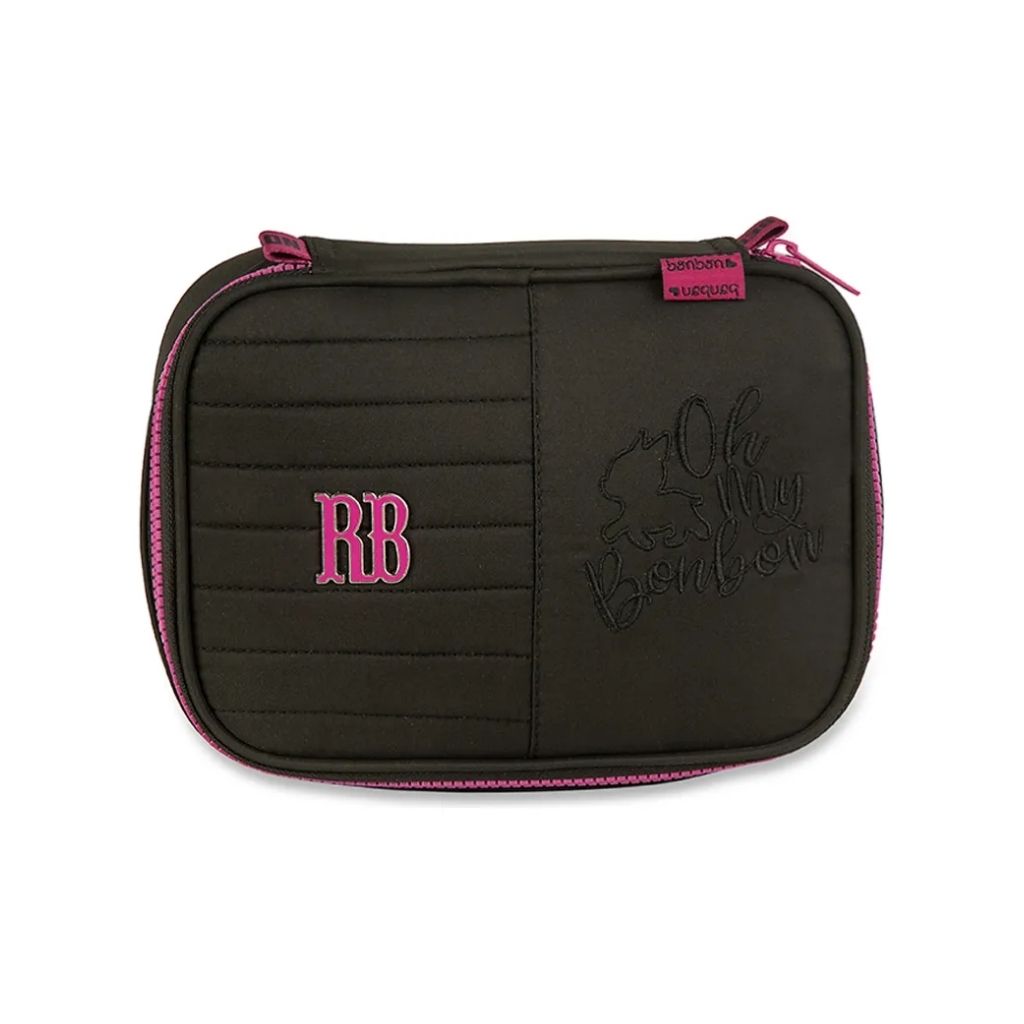 Kit Escolar Rb Rebecca Bonbon 2026 com Mochila + Lancheira Térmica + Estojo Infantil