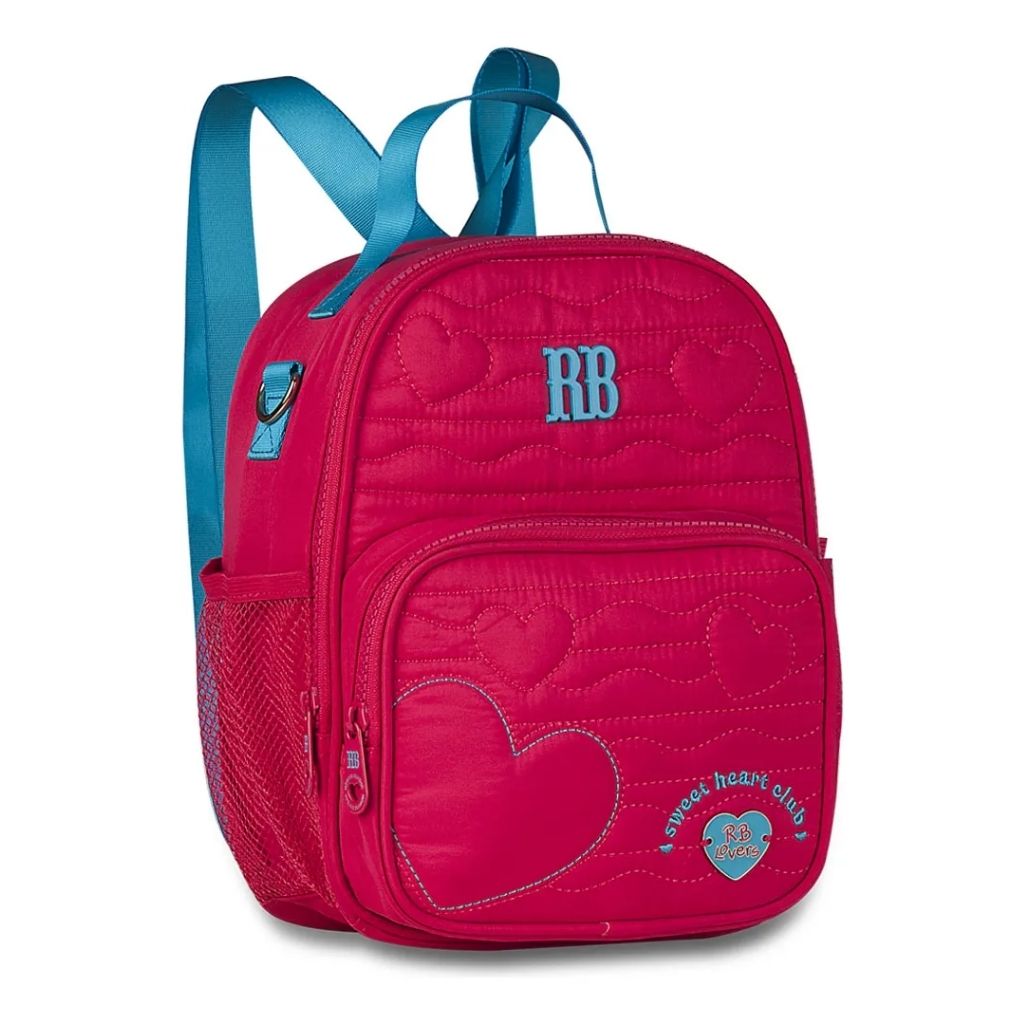 Kit Escolar Rb Rebecca Bonbon 2026 com Mochila + Lancheira Térmica + Estojo Infantil