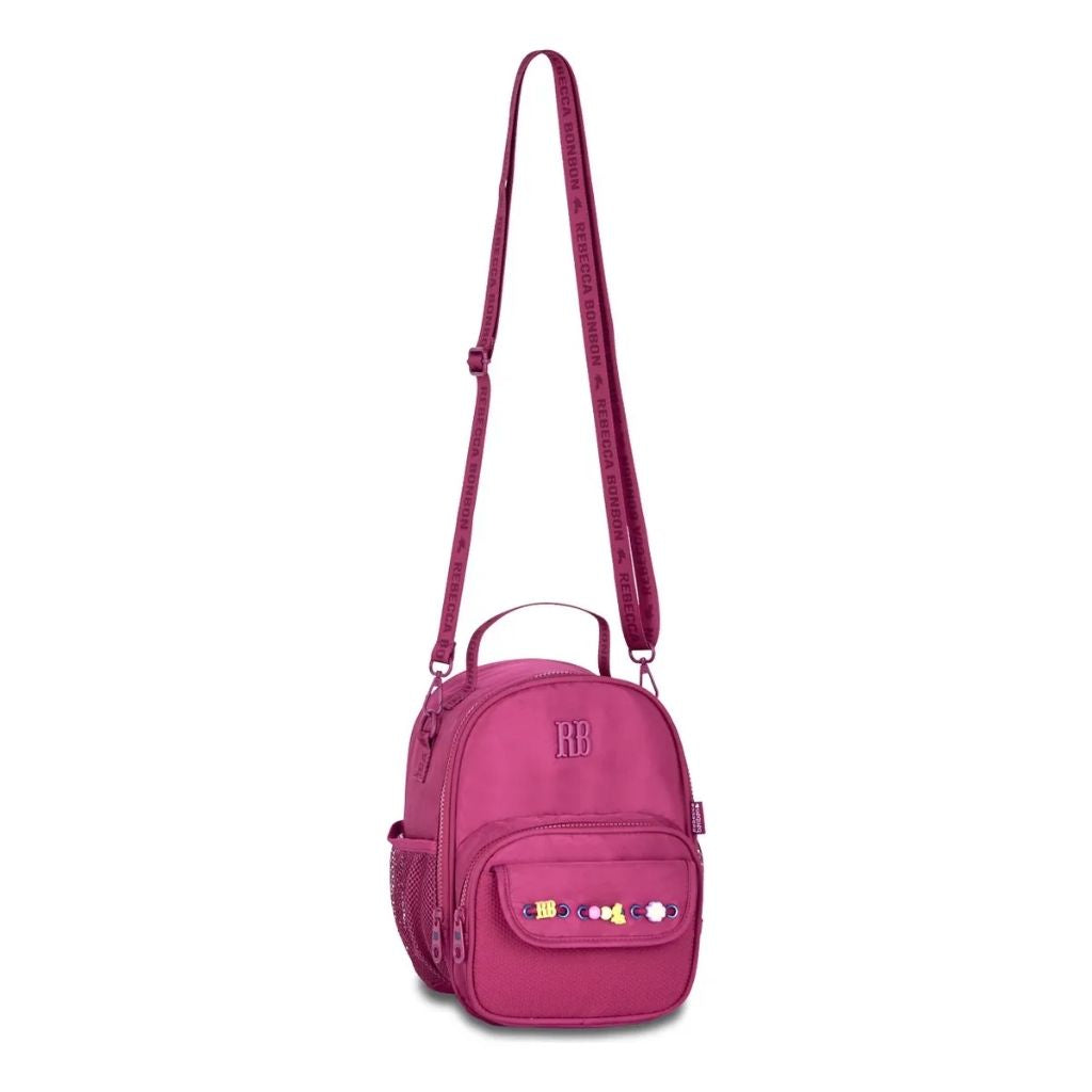 Kit Escolar Rb Rebecca Bonbon 2026 com Mochila + Lancheira Térmica + Estojo Infantil