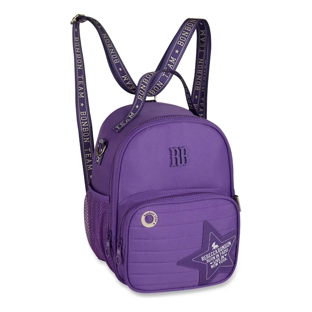 Kit Escolar Rb Rebecca Bonbon 2026 com Mochila + Lancheira Térmica + Estojo Infantil