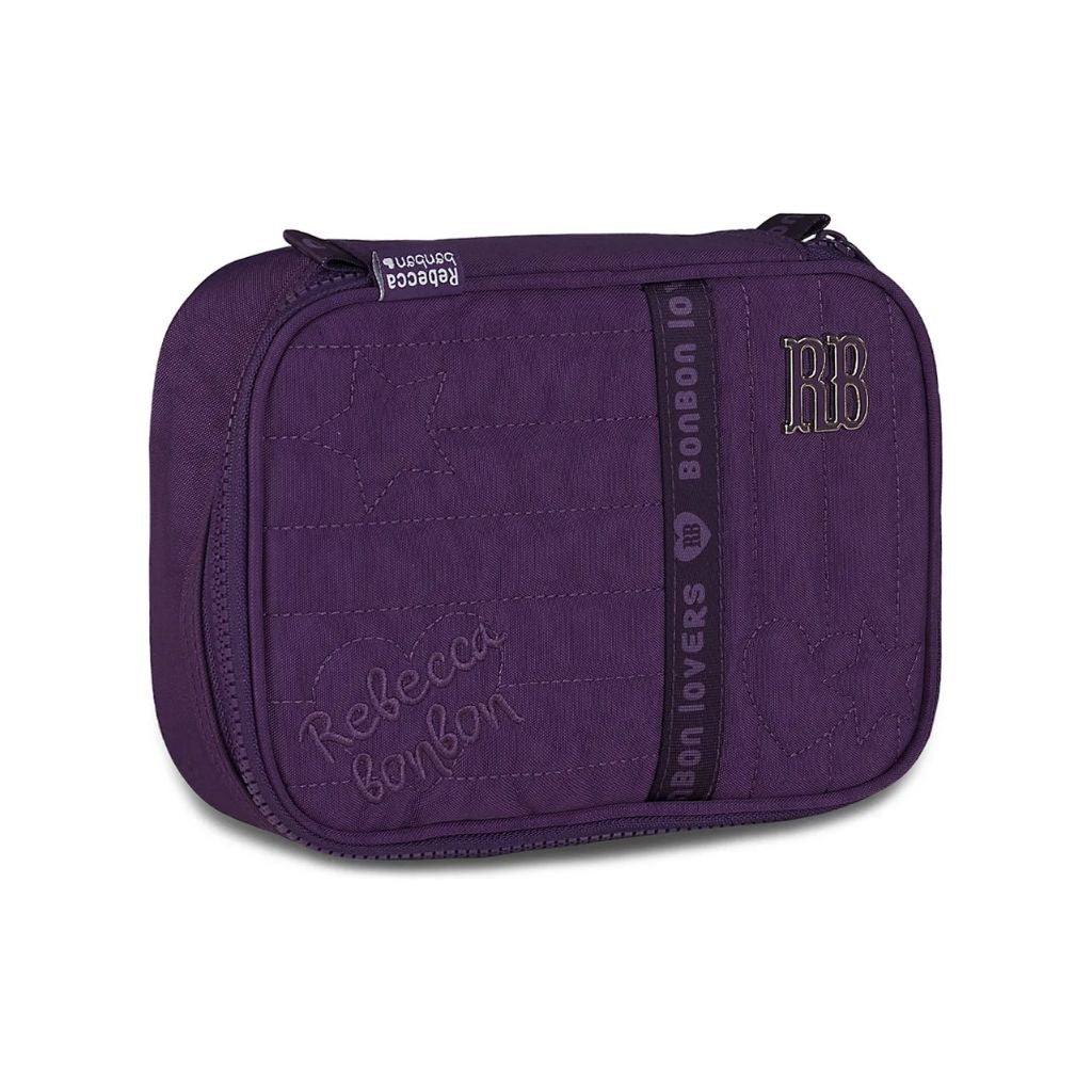 Kit Escolar Rb Rebecca Bonbon 2026 com Mochila + Lancheira Térmica + Estojo Infantil