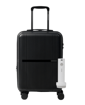 Kit Mala de Bordo 10 Kg Attack Preta e Bomba de Sucção Elétrica Portátil