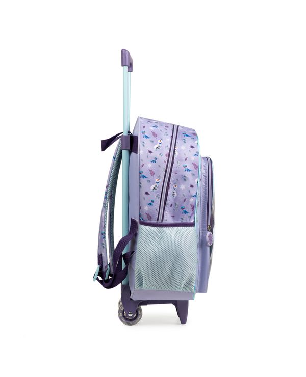 Kit Escolar Mochila de Rodinha + Lancheira Térmica + Estojo Infantil Frozen