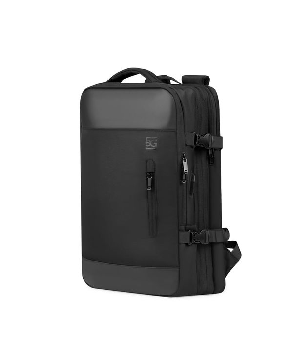 Mochila de Viagem Grande Expansível Expert Preta