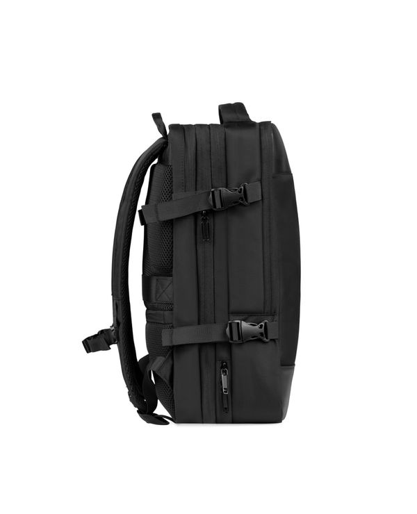 Mochila de Viagem Grande Expansível Expert Preta