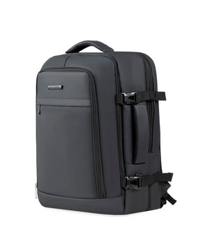 Kit de Mochila de Viagem Attack Preta e Bomba de Sucção Elétrica Portátil