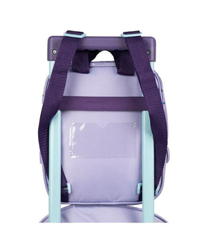 Kit Escolar Mochila de Rodinha + Lancheira Térmica + Estojo Infantil Frozen