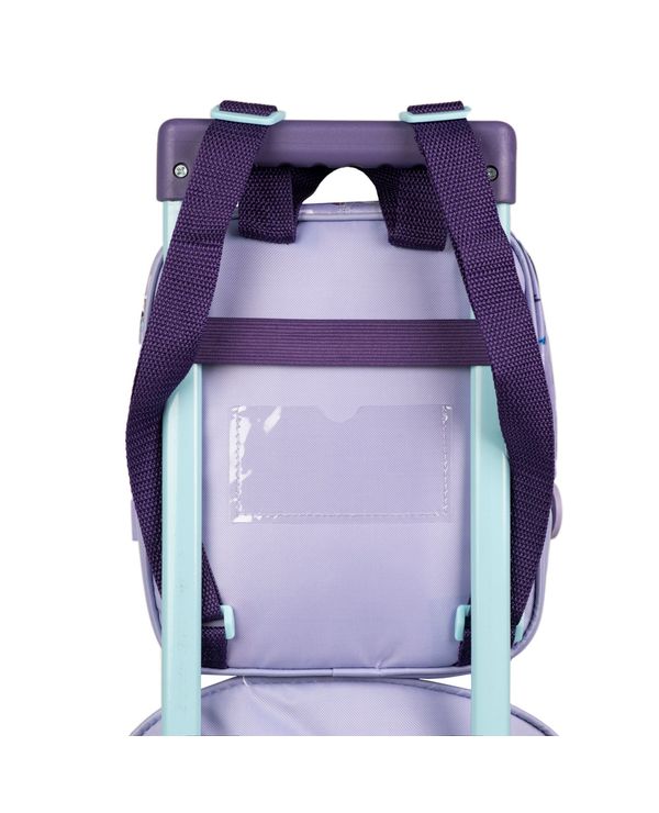 Kit Escolar Mochila de Rodinha + Lancheira Térmica + Estojo Infantil Frozen