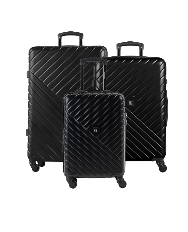 Conjunto Malas de Viagem Dynasty P, M e G ABS Rodas 360