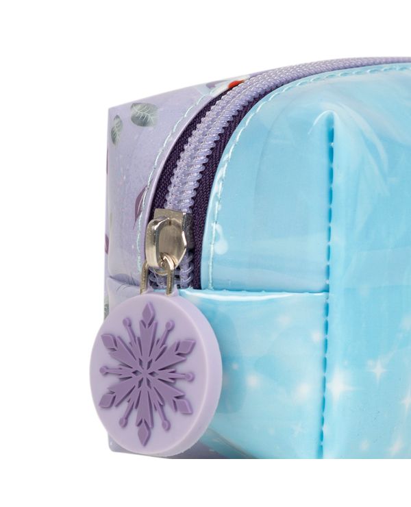 Kit Escolar Mochila de Rodinha + Lancheira Térmica + Estojo Infantil Frozen