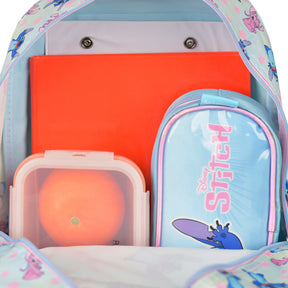 Kit Mochila de Rodinha, Lancheira Térmica e Estojo Escolar Feminino