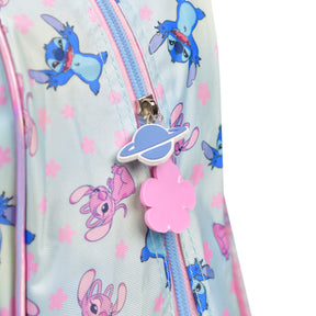 Kit Mochila de Rodinha, Lancheira Térmica e Estojo Escolar Feminino