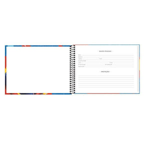 Caderno de Cartografia e Desenho Homem-Aranha