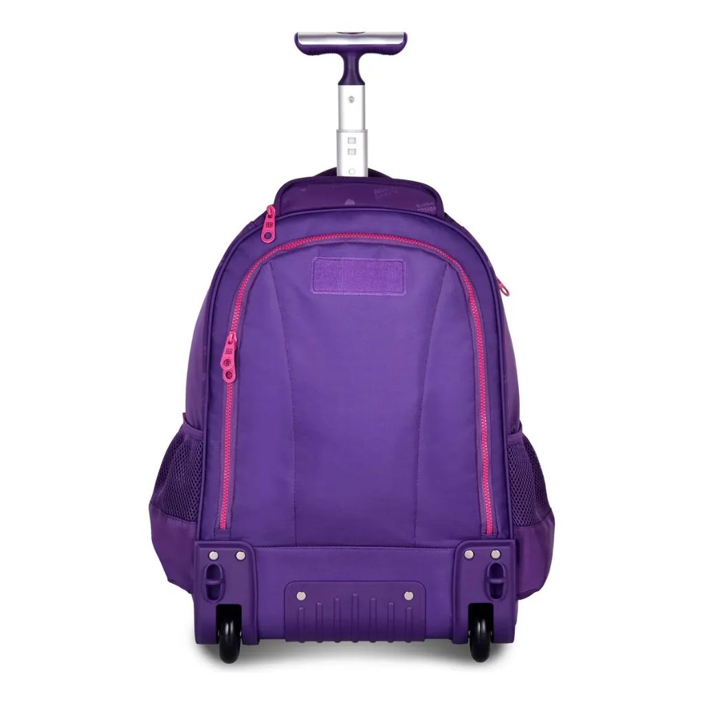 Kit Escolar Rb Rebecca Bonbon Lovers Paris 2026 com Mochila de Rodinhas + Lancheira Térmica + Estojo Infantil