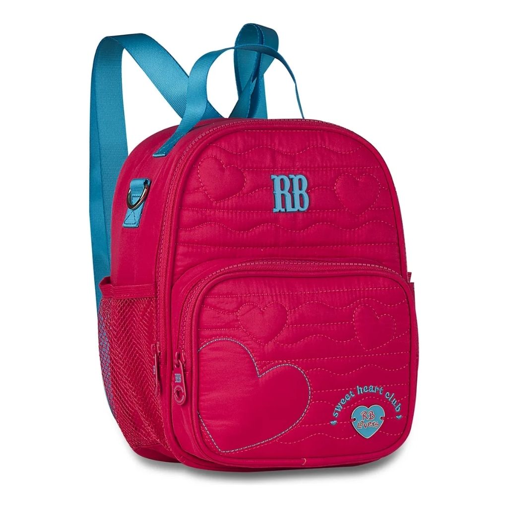 Kit Escolar Rb Rebecca Bonbon 2026 com Mochila de Rodinhas + Lancheira Térmica + Estojo Infantil