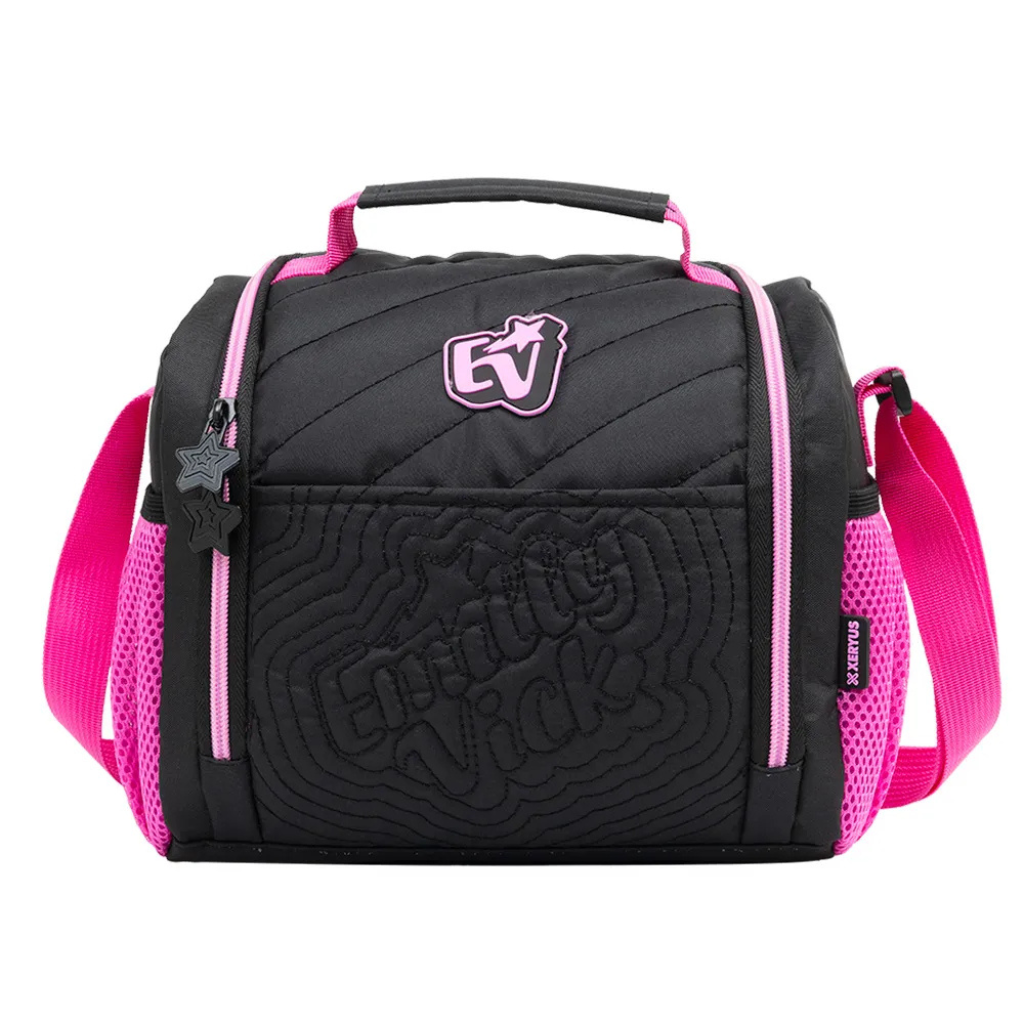 Kit Escolar Emilly Vick 2026 com Mochila + Lancheira Térmica + Estojo Infantil