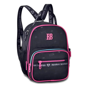 Kit Escolar Rb Rebecca Bonbon Lovers Paris 2026 com Mochila de Rodinhas + Lancheira Térmica + Estojo Infantil