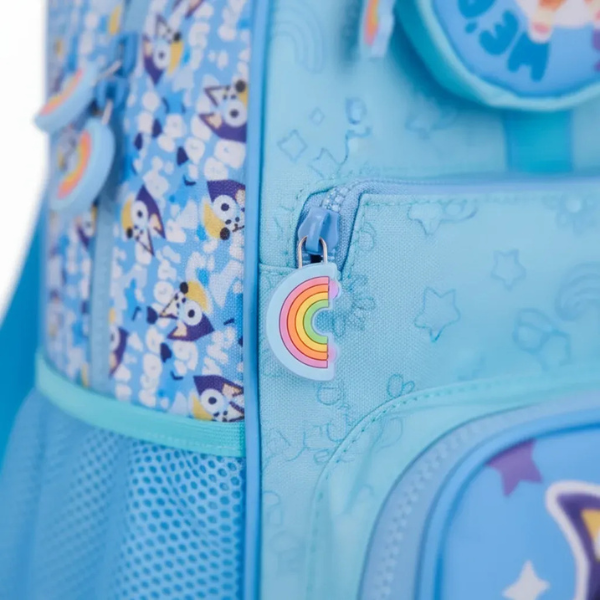 Kit Escolar Bluey Xeryus com Mochila, Lancheira Térmica e Estojo