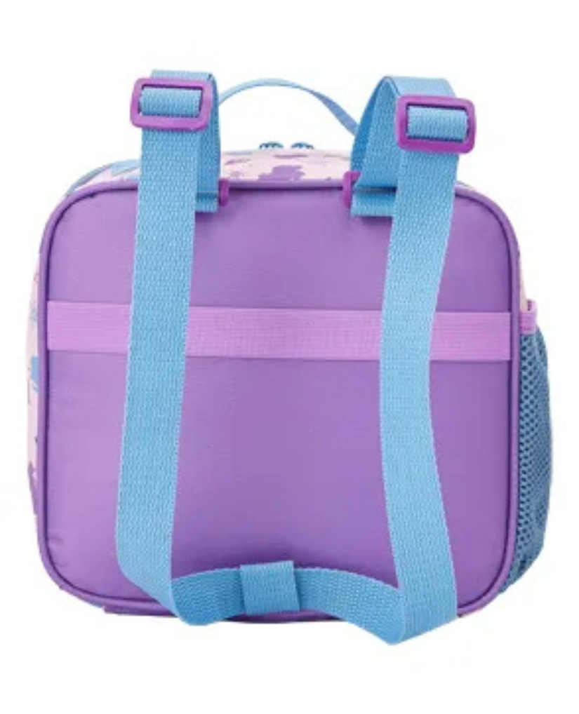 Kit Escolar Mochila de Rodinha + Lancheira Térmica + Estojo Infantil Frozen