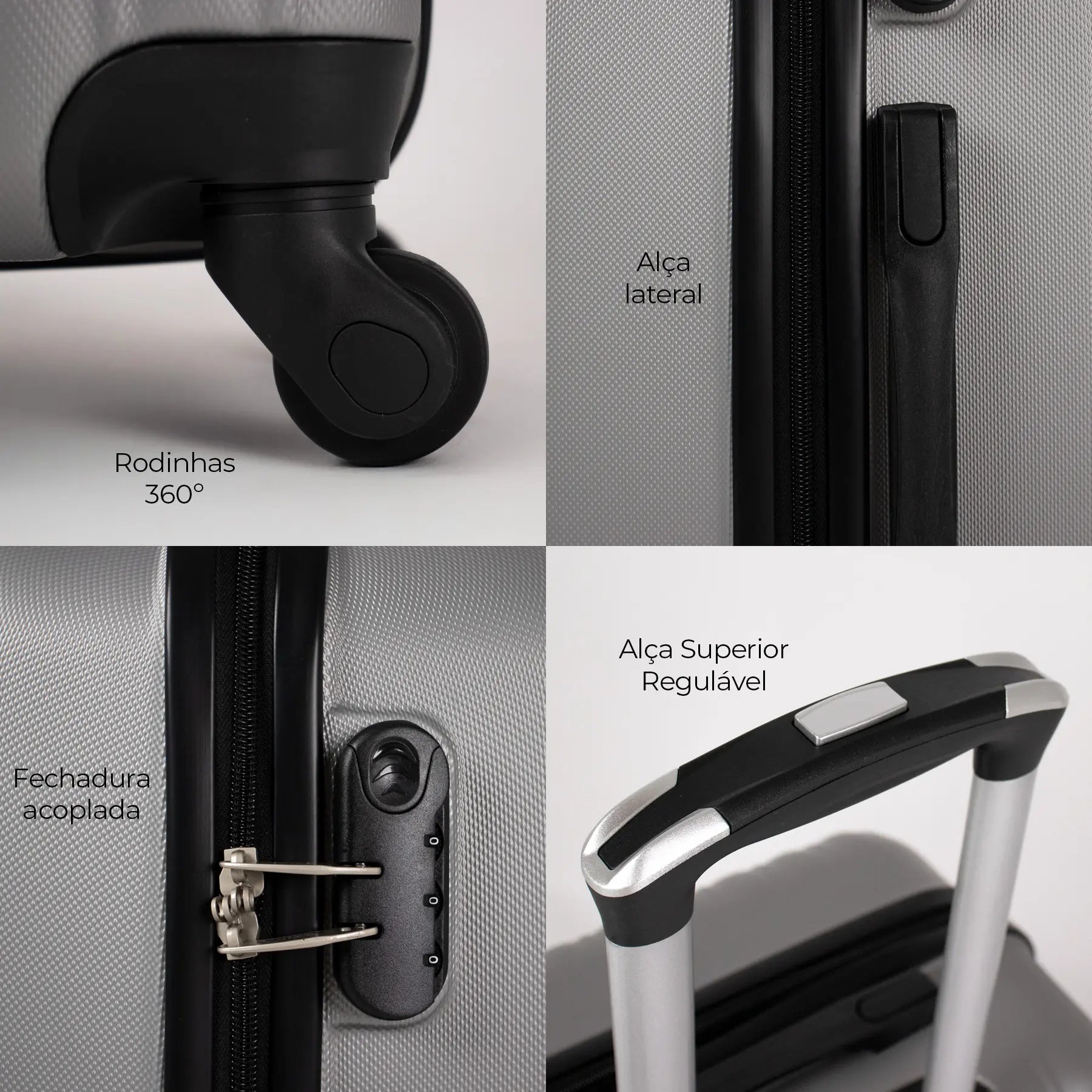 Conjunto de Malas P M G para Viagem Londres