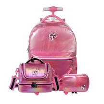 Kit Escolar Emilly Vick 2026 com Mochila + Lancheira Térmica + Estojo Infantil