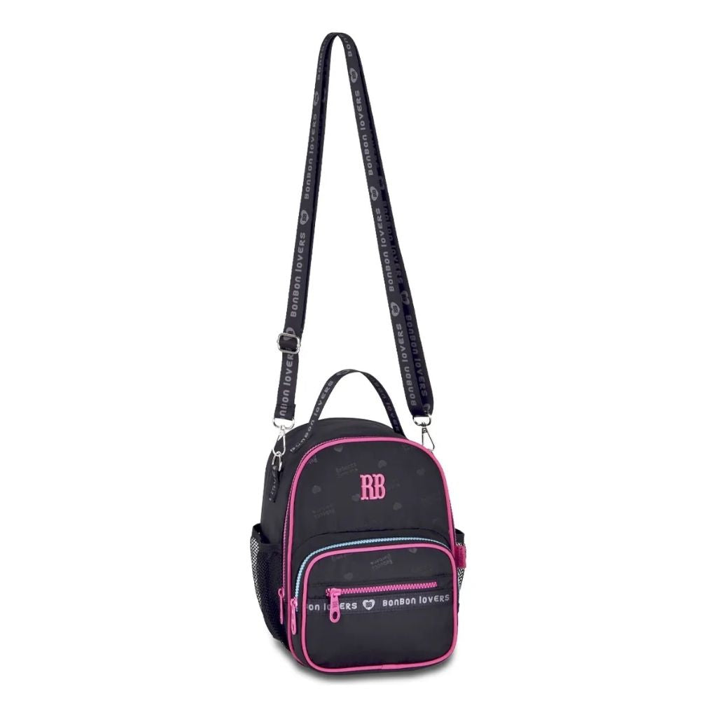 Kit Escolar Rb Rebecca Bonbon 2026 com Mochila + Lancheira Térmica + Estojo Infantil