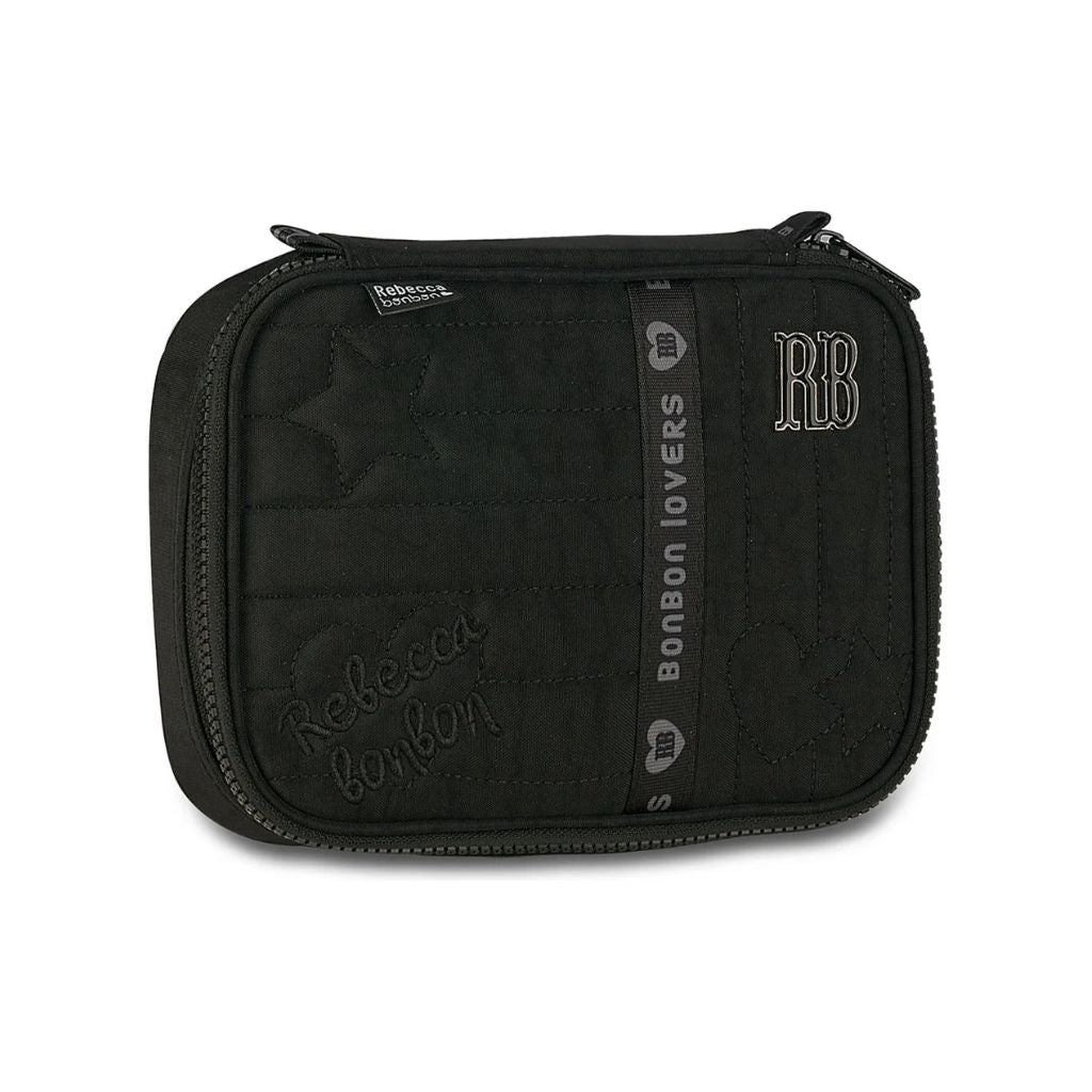 Kit Escolar Rb Rebecca Bonbon 2026 com Mochila + Lancheira Térmica + Estojo Infantil