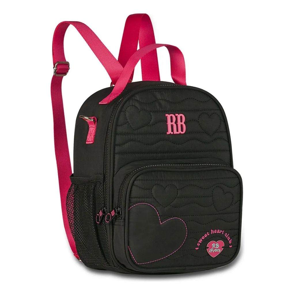 Kit Escolar Rb Rebecca Bonbon 2026 com Mochila + Lancheira Térmica + Estojo Infantil
