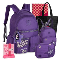Kit Escolar Rb Rebecca Bonbon 2026 com Mochila + Lancheira Térmica + Estojo Infantil