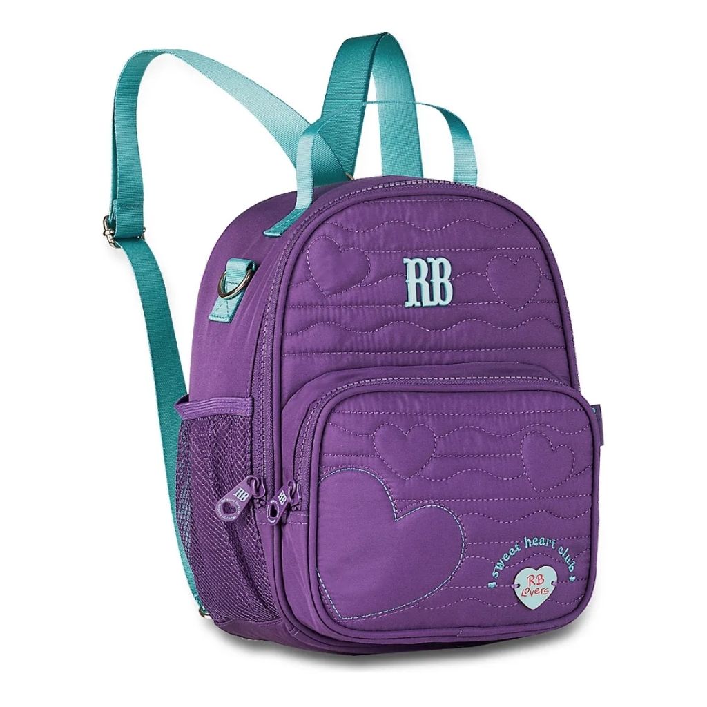 Kit Escolar Rb Rebecca Bonbon 2026 com Mochila + Lancheira Térmica + Estojo Infantil