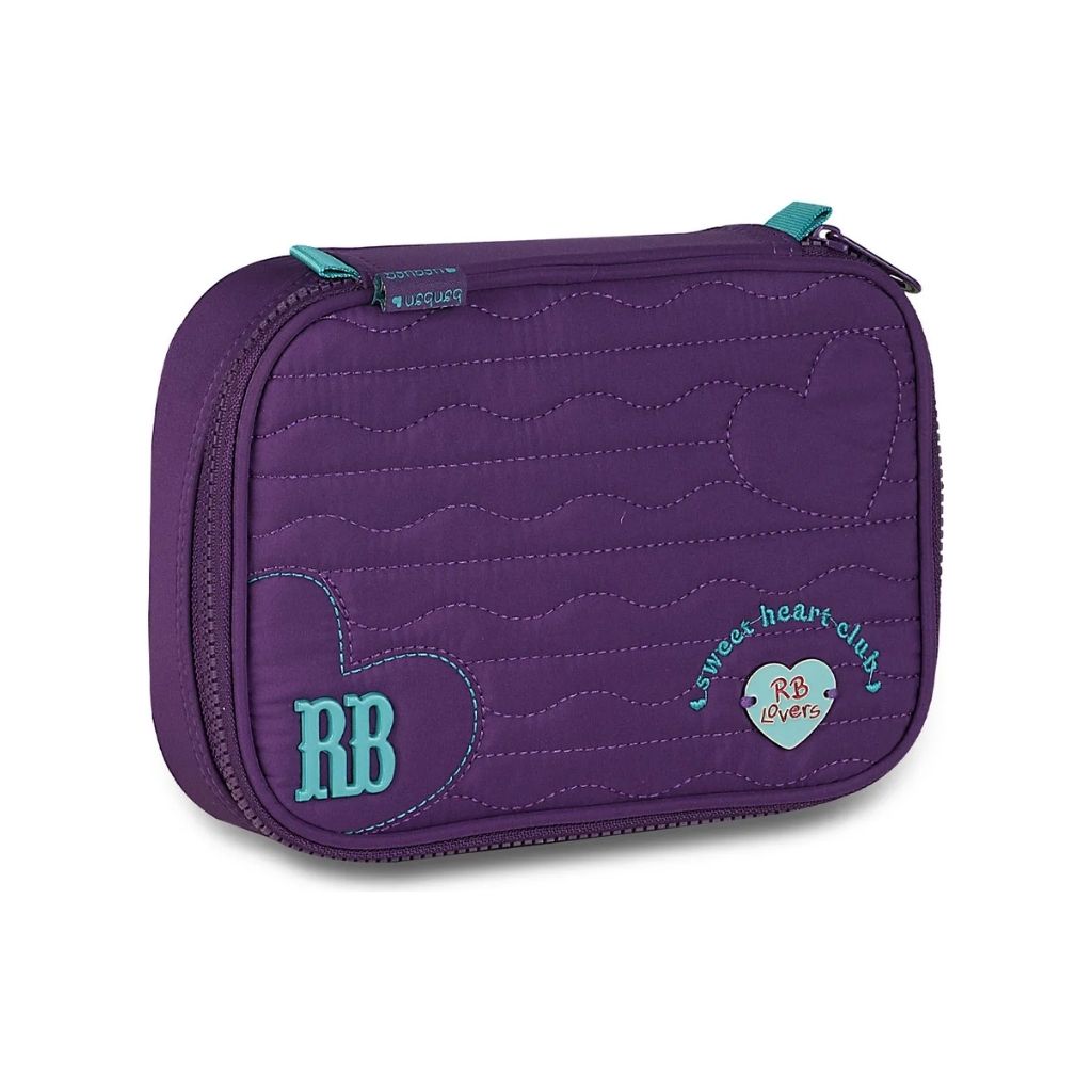 Kit Escolar Rb Rebecca Bonbon 2026 com Mochila + Lancheira Térmica + Estojo Infantil