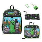 Kit Mochila Escolar Minecraft – 3 Peças