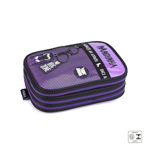 Kit Escolar Wandinha com Mochila + Lancheira Térmica + Estojo Infantil