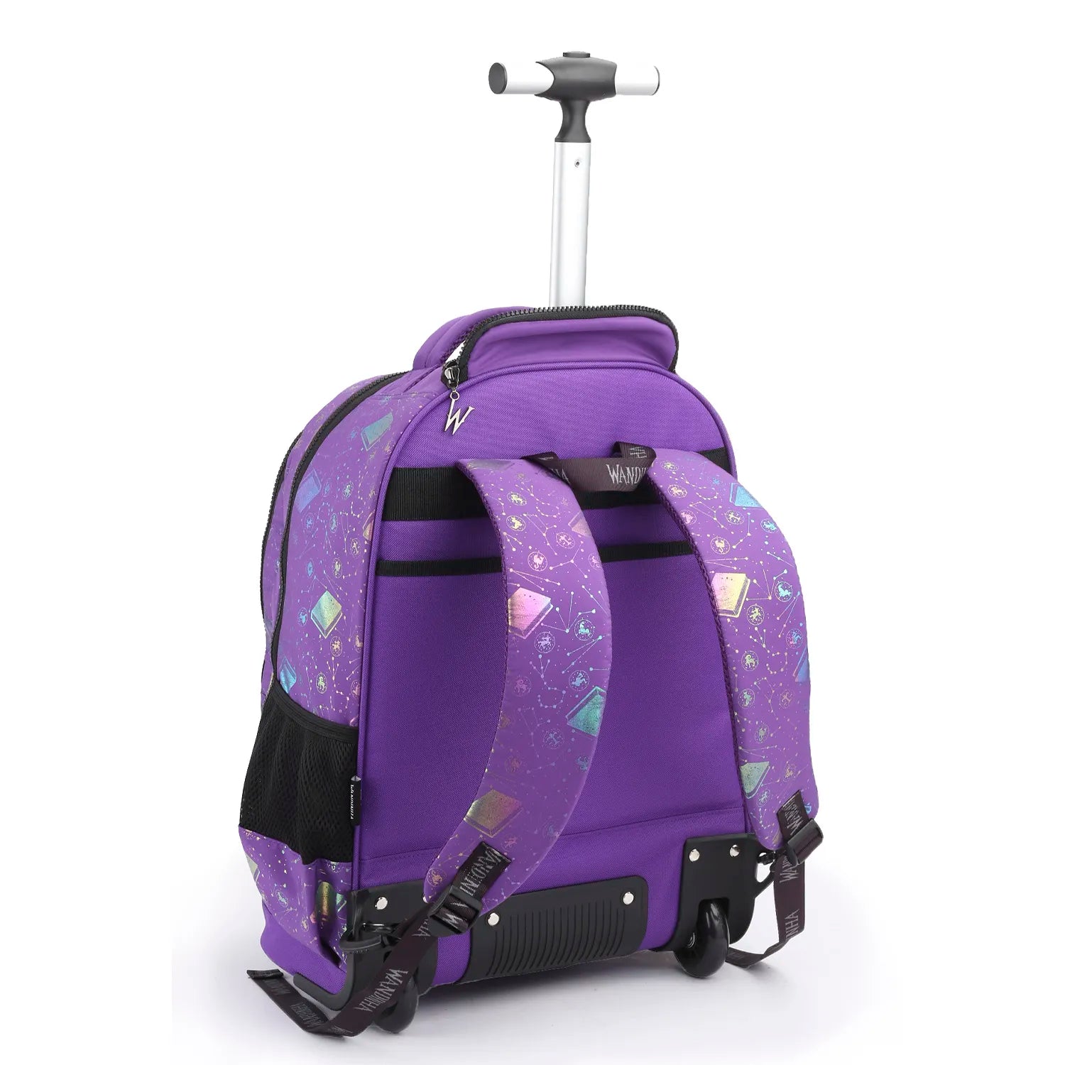 Kit Escolar Wandinha com Mochila + Lancheira Térmica + Estojo Infantil