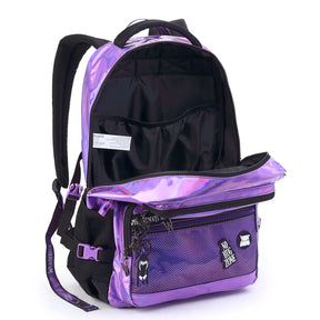 Kit Escolar Wandinha com Mochila + Lancheira Térmica + Estojo Infantil